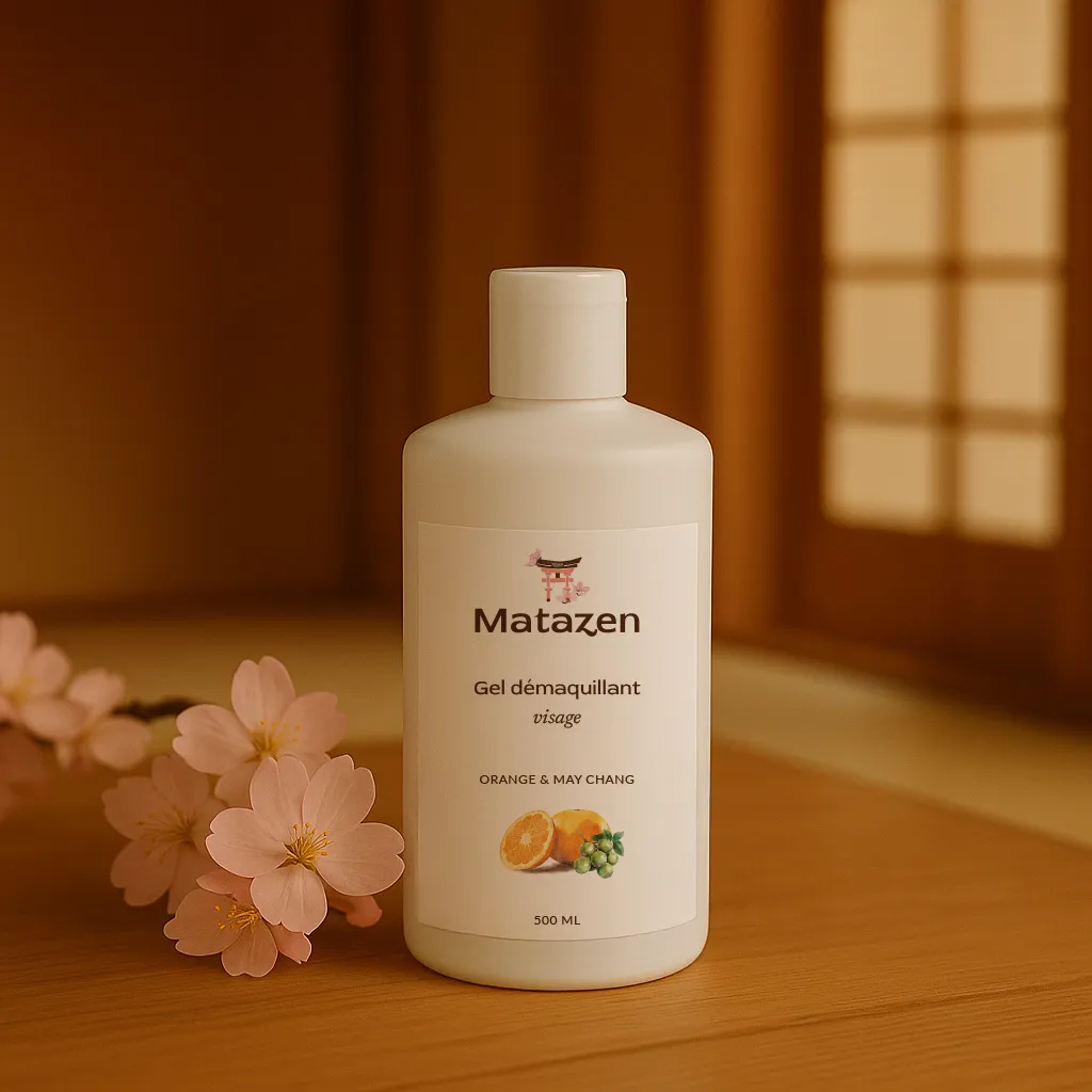 Gel Démaquillant Orange & May Chang — 500 ml
